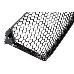 Front Grille suitable for Audi A4 B9 8W (2016-2018) Sedan Avant RS Design Glossy Black