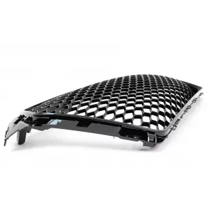 Front Grille suitable for Audi A4 B9 8W (2016-2018) Sedan Avant RS Design Glossy Black