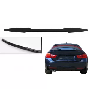 image-39-Trunk Spoiler suitable for BMW 4 Series Gran Coupe F36 (2014-2019) M4 Design Black