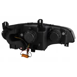 LED DRL Faros Angel Eyes para BMW X5 E70 2007-2013 Negro Luces Diurnas-image-6101908