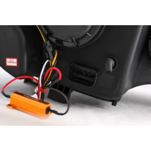 LED DRL Faros Angel Eyes para BMW X5 E70 2007-2013 Negro Luces Diurnas-image-6101910