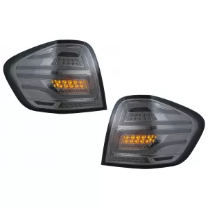 Stopuri FULL LED compatibil cu Mercedes M-Class W164 (2005-2008) Fumuriu-image-6102758
