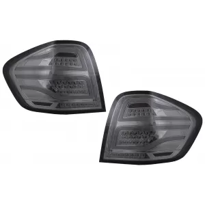 Stopuri FULL LED compatibil cu Mercedes M-Class W164 (2005-2008) Fumuriu-image-6102765
