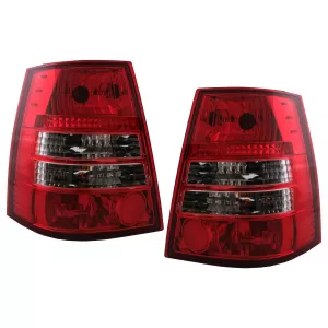 image-0-Taillights suitable for VW Golf 4 IV (1997-2004) Bora (1999-2006) Variant Red Clear