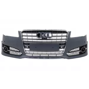 Stoßstange für Audi A8 D4 MOPF D4.5 2014-2017 Kühlergrill S8 Design-image-6104173