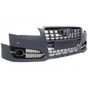Stoßstange für Audi A8 D4 MOPF D4.5 2014-2017 Kühlergrill S8 Design-image-6104175