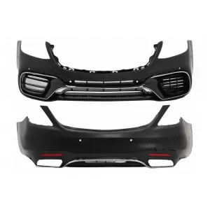 image-7-Kit carrozzeria per Mercedes Classe S W222 Facelift 06.2017-08.2020 Paraurti S63 Look PDC
