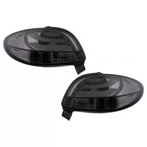 image-46-LED Taillights suitable for Peugeot 206 HatchBack 3 / 5 Doors (1998-2004) Black Smoke