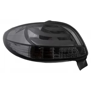LED hátsó lámpák Peugeot 206 HatchBack 3 / 5 ajtós (1998-2004) Fekete Füst-image-6102784