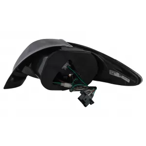 LED hátsó lámpák Peugeot 206 HatchBack 3 / 5 ajtós (1998-2004) Fekete Füst-image-6102792