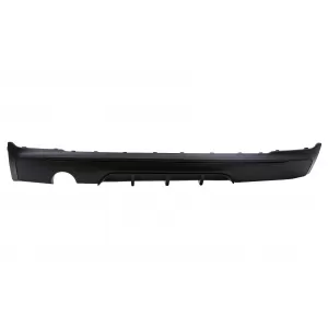 image-53-Hátsó lökhárító spoiler diffúzor bal oldali szimpla kivezetés BMW 2-es F22 F23 (2013-) Matt fekete