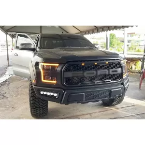 Komplett facelift Body Kit átalakító szett Ford Ranger (2015-2021) modellhez 2017 F150 Raptor stílusban-image-6103301