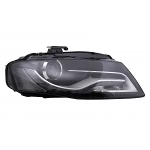 LED DRL Headlights Daytime Running Lights suitable for Audi A4 B8 8K (2009-10.2011) Black