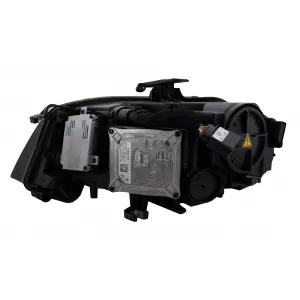 LED DRL Headlights Daytime Running Lights suitable for Audi A4 B8 8K (2009-10.2011) Black