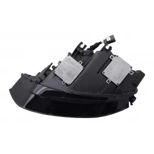 LED DRL Scheinwerfer für AUDI A4 B8.5 Facelift 2012-2015 Schwarz Tagfahrlicht-image-6103251