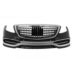 Complete Body Kit suitable for Mercedes S-Class W221 (2005-2013) Conversion to 2018 W222 Design