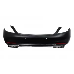 Complete Body Kit suitable for Mercedes S-Class W221 (2005-2013) Conversion to 2018 W222 Design