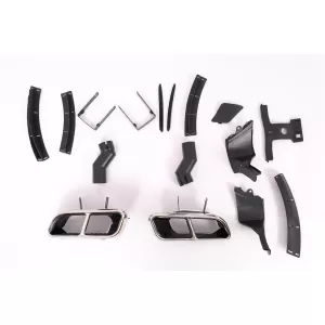 Pachet Exterior compatibil cu Mercedes C-Class W204 (2007-2015) Conversie la W205 C63 Design-image-6103450