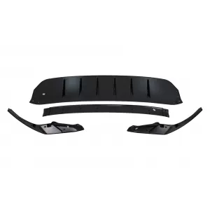 Stoßstangenspoiler Lippe Erweiterung Für Audi Q8 S-Linie 2018-2023 Glänzend Schwarz-image-6103107
