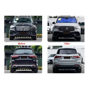 Complete Body Kit suitable for Mercedes GLS SUV X167 (2019-2023) GLS63 Design