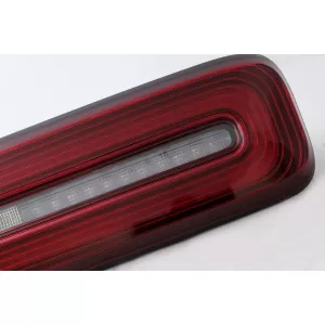 LED hátsó lámpák Light Bar Mercedes G-osztály W463 Facelift (2018-2022) dinamikus szekvenciális irányjelzővel piros-füst színű-image-6102819