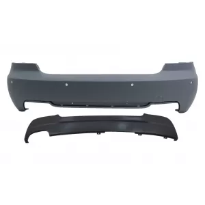 Kit carrosserie pour BMW Série 3 E92 E93 Non-LCI 06-09 Coupé Cabrio M-Tech Look Pare-chocs Jupes latérales-image-6350789