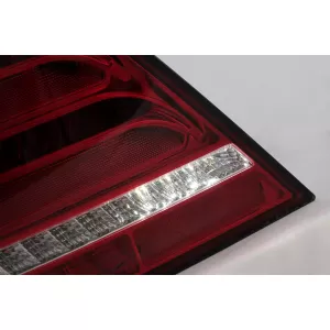 Stopuri LED compatibil cu Mercedes C-Class W203 (2000-2004) Sedan Rosu Clar cu Semnal Dinamic-image-6102805