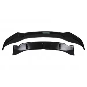 Front Bumper Spoiler Lip suitable for BMW X5 G05 M-Package (2018-2022) M Sport Piano Black