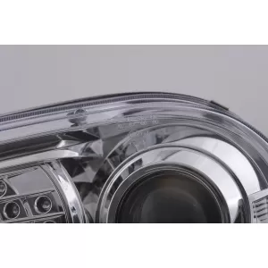 LED TFL Scheinwerfer für VW Golf 4 09.1997–09.2003 Chrom Tagfahrlicht Headlights-image-6105369
