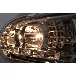 LED TFL Scheinwerfer für VW Golf 4 09.1997–09.2003 Chrom Tagfahrlicht Headlights-image-6105378
