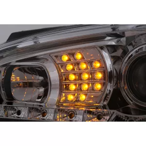 LED TFL Scheinwerfer für VW Golf 4 09.1997–09.2003 Chrom Tagfahrlicht Headlights-image-6105381