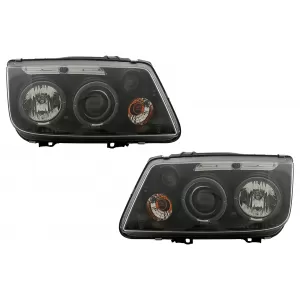 image-74-Angel Eyes Headlights suitable for VW Bora (09.1998-07.2005) Black