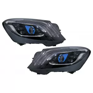 image-75-Full LED Headlights suitable for Mercedes S-Class W222 (2013-2017) Facelift Look Dynamic Sequential Turning Light