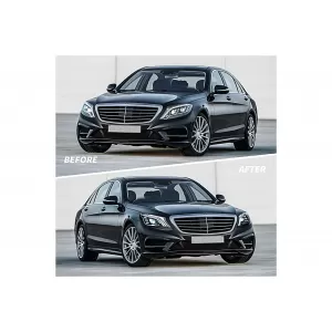 Full LED Headlights suitable for Mercedes S-Class W222 (2013-2017) Facelift Look Dynamic Sequential Turning Light