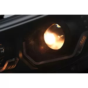 3D LED Angel Eyes Headlights suitable for BMW 5 Series E60 E61 (2003-2007) LCI Design
