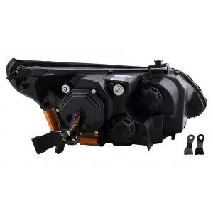3D LED Angel Eyes Headlights suitable for BMW 5 Series E60 E61 (2003-2007) LCI Design
