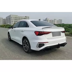Hátsó lökhárító diffúzor Audi A3 8Y Sedan S-Line S3 (2020-) modellhez-image-6105030