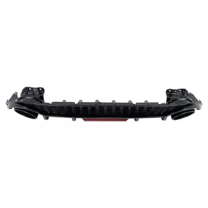 Endrohre Luftdiffusor Stoßstangendiffusor für Audi A3 8Y Hatchback S-Line S3 2020--image-6105668