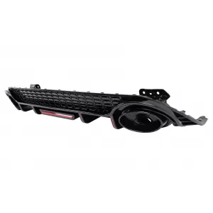 Endrohre Luftdiffusor Stoßstangendiffusor für Audi A3 8Y Hatchback S-Line S3 2020--image-6105669