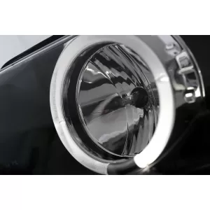 Faruri Angel Eyes compatibil cu BMW Seria 3 E36 Coupe Cabrio (1990-1999) Negre-image-6104556