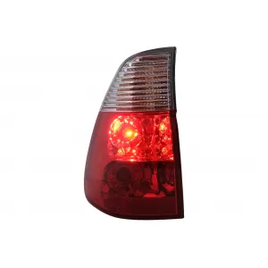 Halogen-Rückleuchten für BMW X5 E53 1999–2006 Rot/Klar Taillights-image-6112599