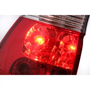 Halogen-Rückleuchten für BMW X5 E53 1999–2006 Rot/Klar Taillights-image-6112600