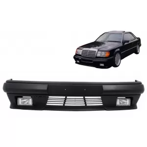 Pare-chocs avec Antibrouillard pour Mercedes Classe E W124 C124 S124 10.89-06.96 Gen I Design-image-6107985