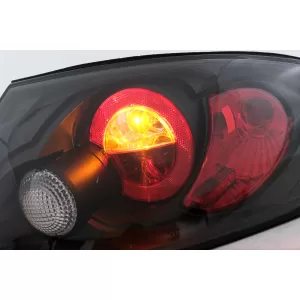 Halogenlampen Rückleuchten für Audi TT 8N 1999-2006 Schwarze Rücklichter-image-6104821