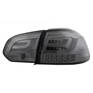 Rückleuchten Rücklichter LED für VW Golf 6 VI 2008-2013 Tube Lichtleiste Rauch-image-6104844