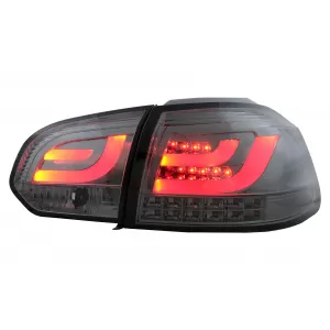 Rückleuchten Rücklichter LED für VW Golf 6 VI 2008-2013 Tube Lichtleiste Rauch-image-6104848