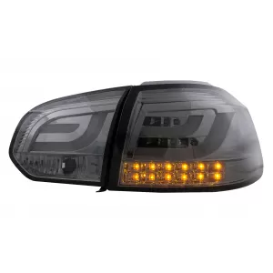 Rückleuchten Rücklichter LED für VW Golf 6 VI 2008-2013 Tube Lichtleiste Rauch-image-6104853