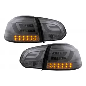 Rückleuchten Rücklichter LED für VW Golf 6 VI 2008-2013 Tube Lichtleiste Rauch-image-6104854