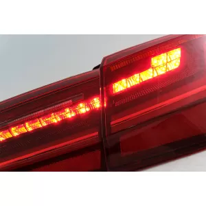 Pachet Exterior Complet compatibil cu Audi A6 C7 4G Limousine (2011-2018) Conversie la 2018 Design-image-6105095