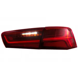 Pachet Exterior Complet compatibil cu Audi A6 C7 4G Limousine (2011-2018) Conversie la 2018 Design-image-6105096